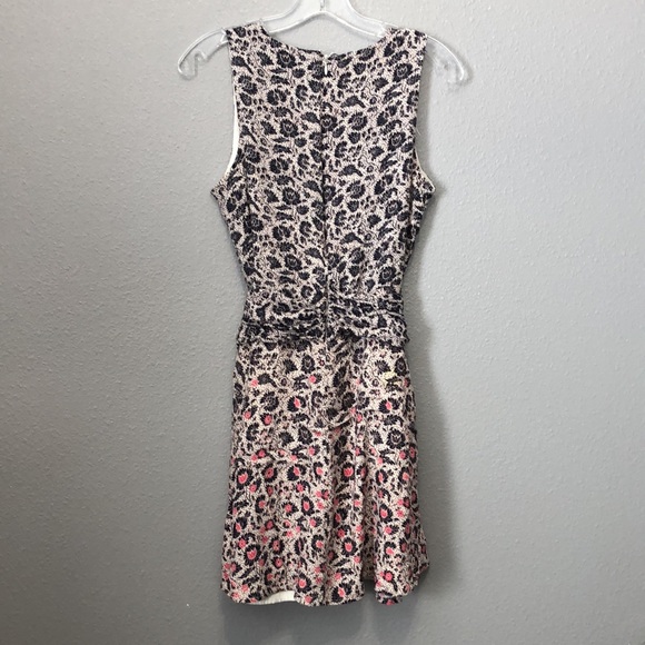 GAP dress Women's m Medium sleeveless tie-belt fit flare dress EUC Cottagecore - Picture 8 of 13